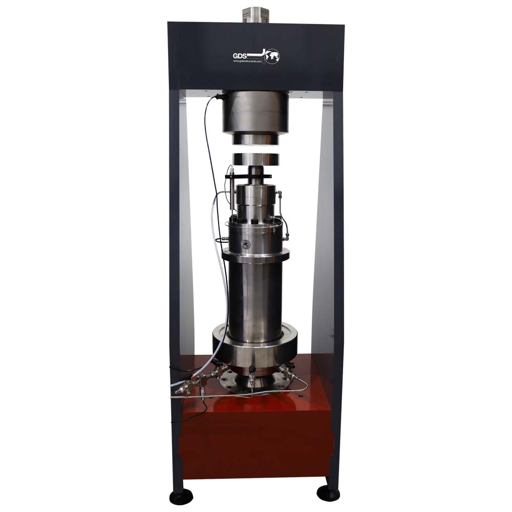 Soil testing equipment 1000kn (1mn) / 2000kn (2mn) static compression only loadframe for axial compression soil tests