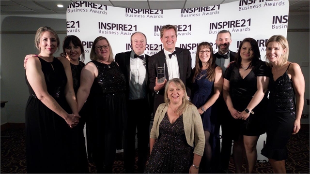 Inspire Award Winners Wellbeing at Work Category